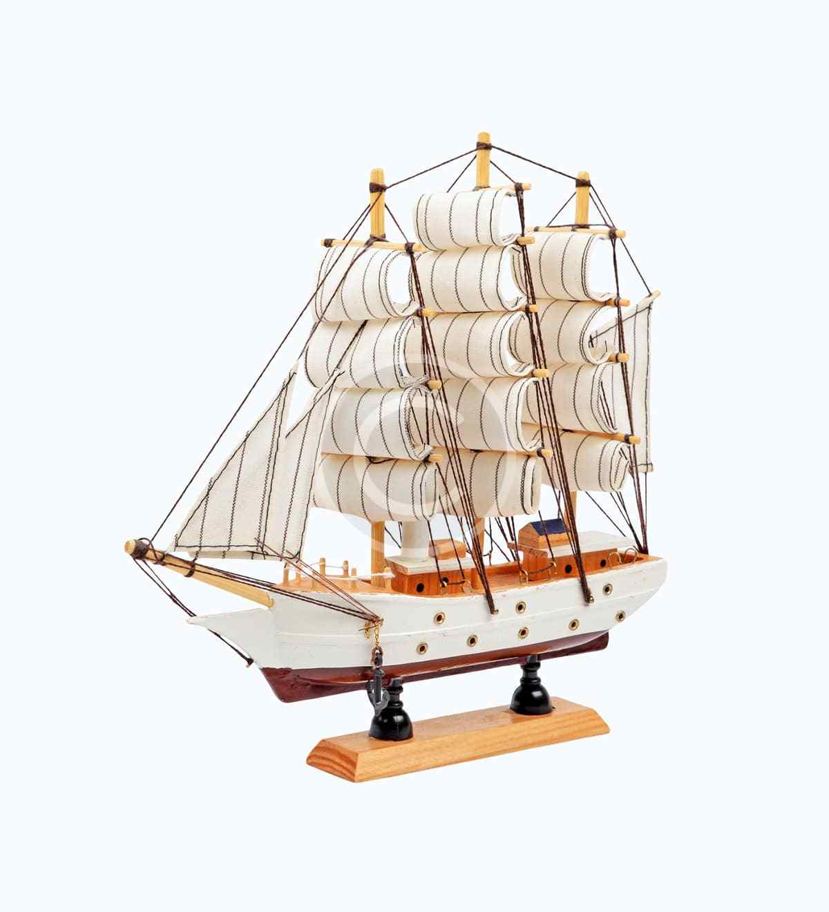Old sail boat model