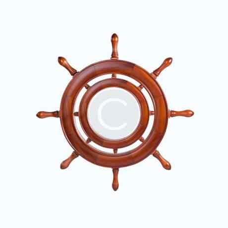 Wooden steering wheel